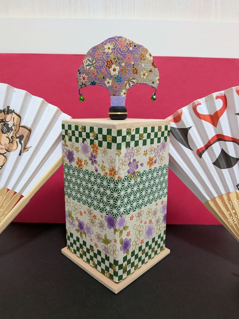 「歌舞伎&相撲」ファイル扇子付！新品⑤点 投扇興セット。