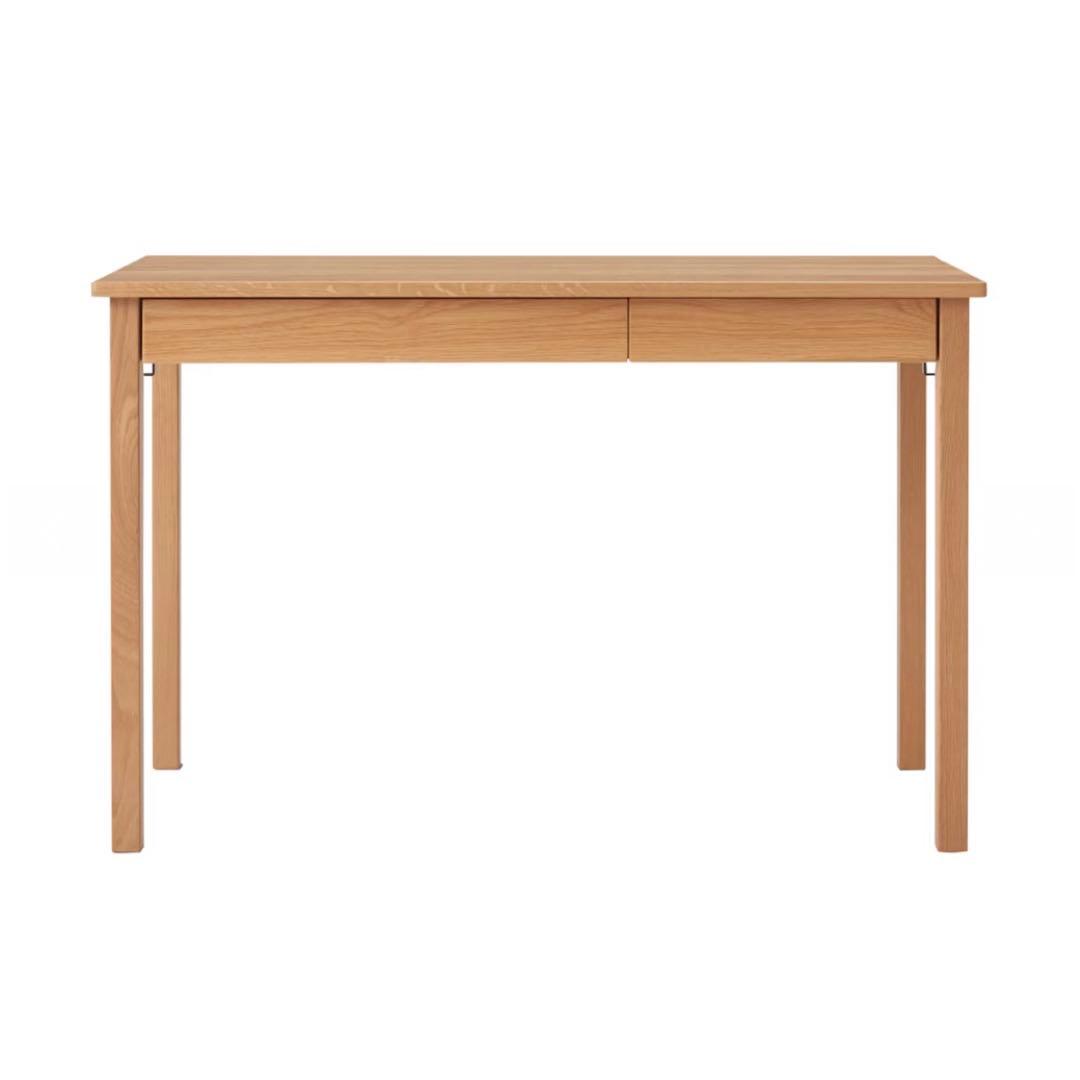 【直接引取り限定】無印良品　木製デスク　オーク材