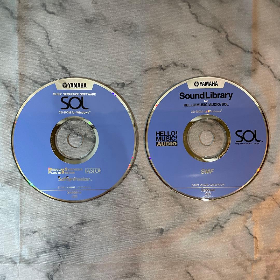 YAMAHA SOL & SoundLibrary CD-ROMセット