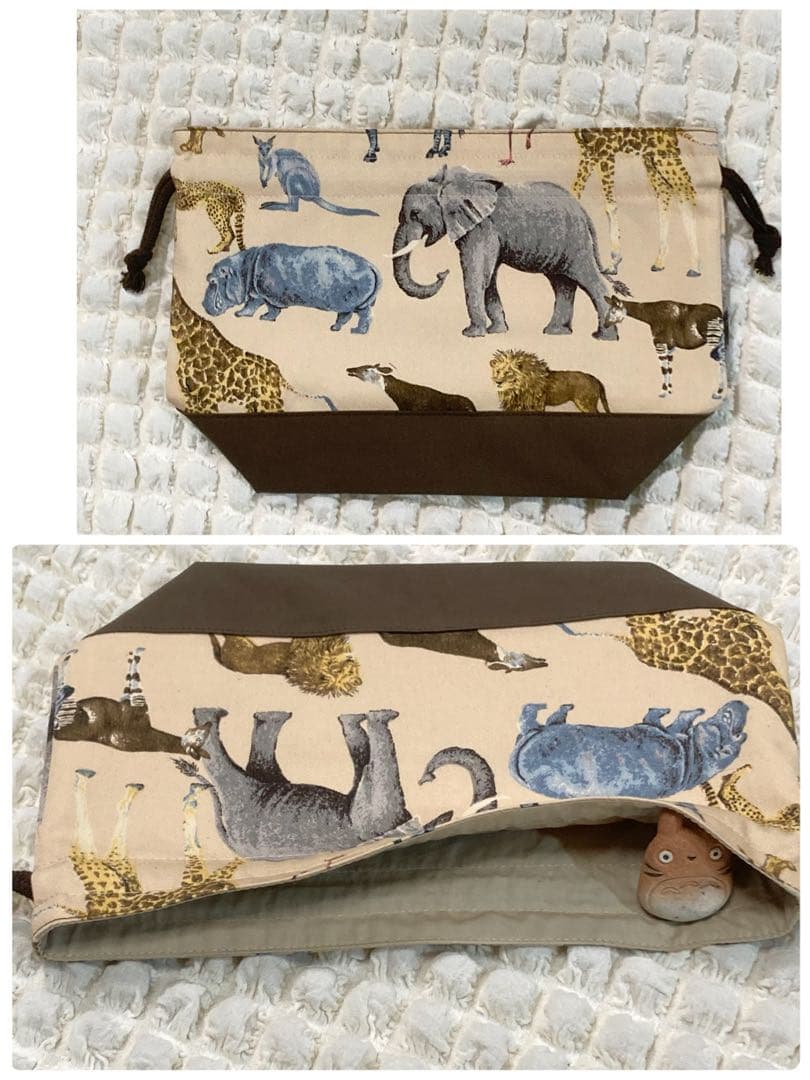 Safari （Br）サファリ 入園入学6点セット ハンドメイド