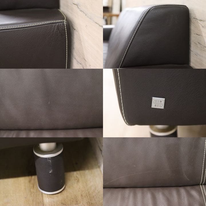 GMFK598○Gallery-M / ギャラリーエム 3人掛けソファ トリプル