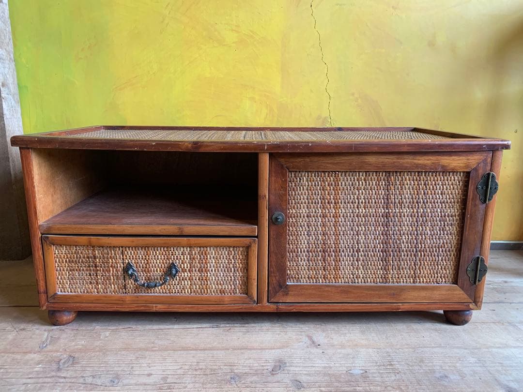 アジアンラタンサイドボードチェスト