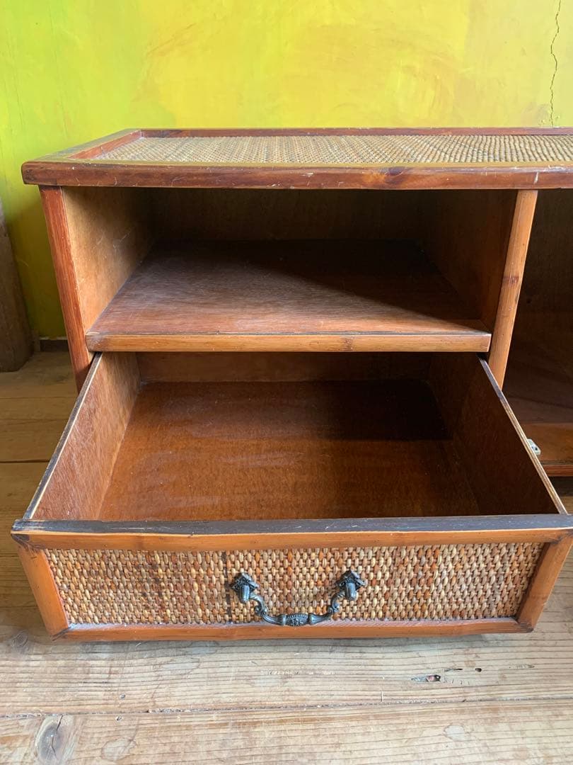 アジアンラタンサイドボードチェスト