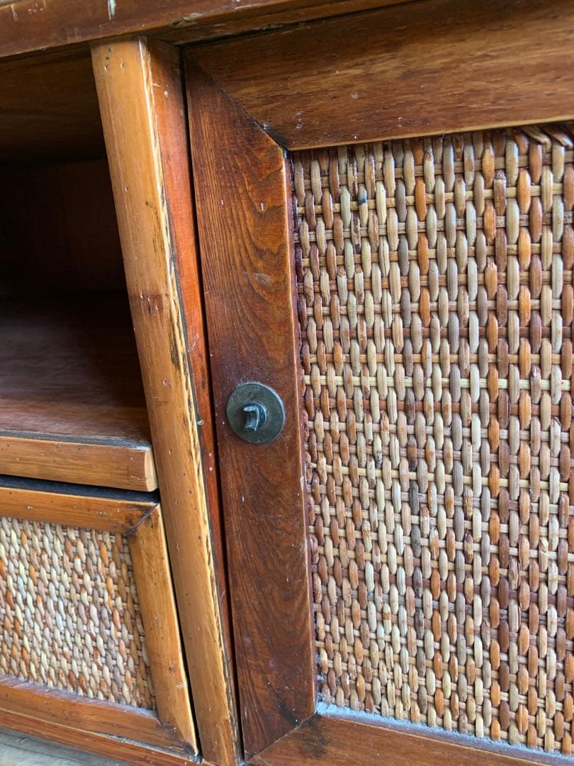 アジアンラタンサイドボードチェスト