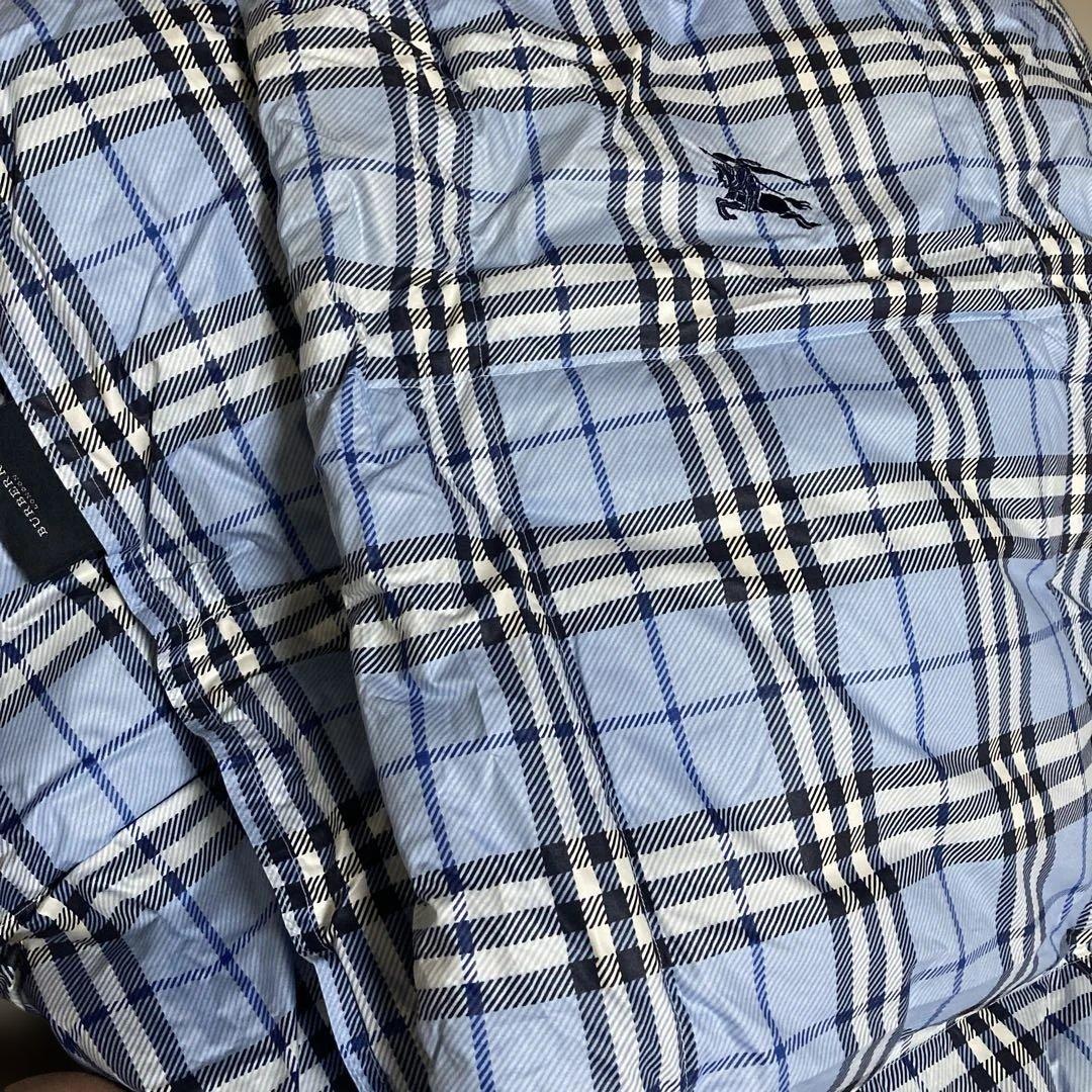 t*e様 BURBERRY バーバリーダウンケット 150×210cm ブルー系