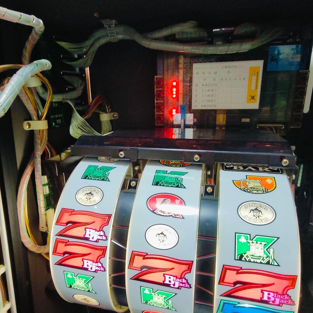 4号機 初代 BLACK JACK ブラックジャック 777 実機 スロット - メルカリ