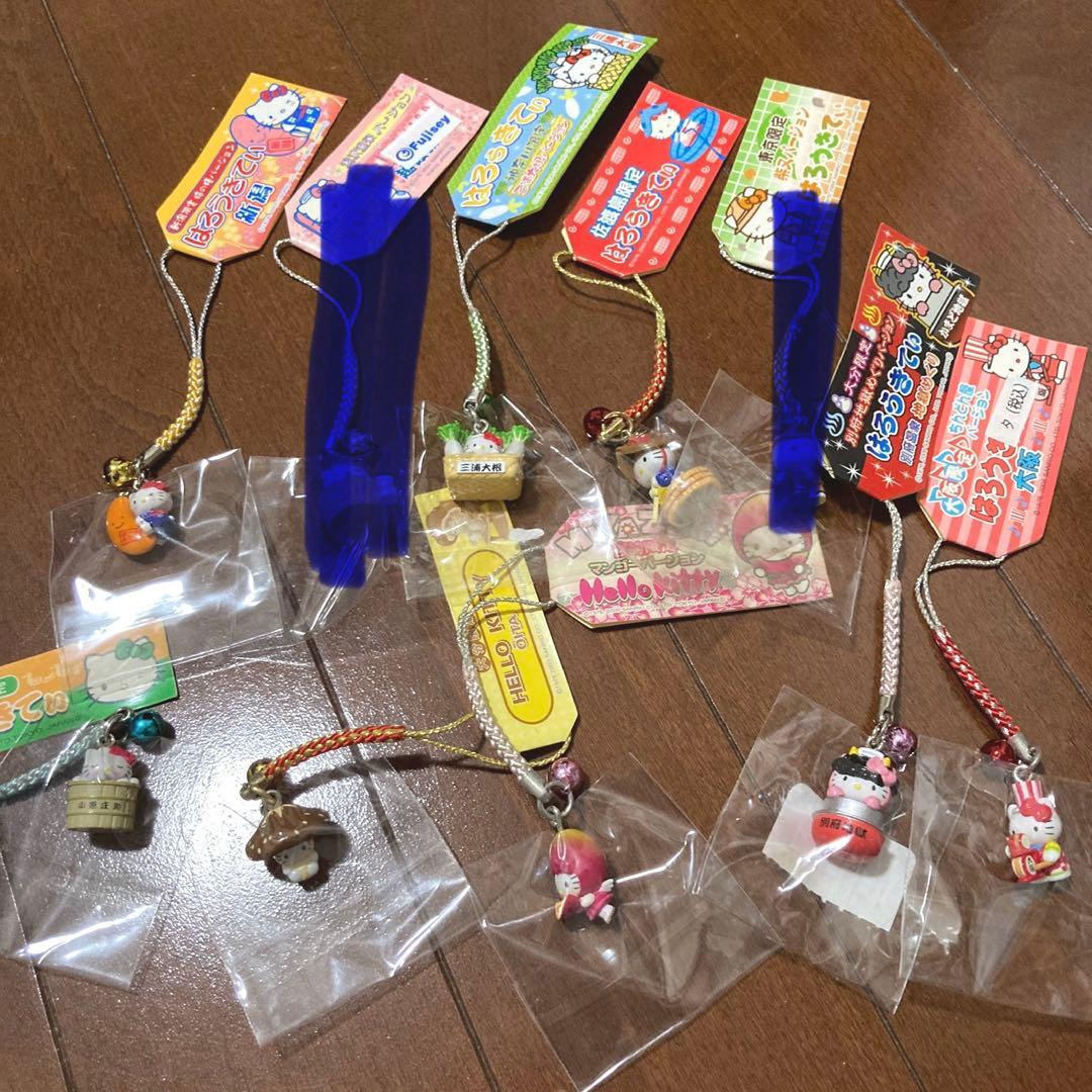 レア ご当地キティ 根付け ストラップ 32個 まとめ売り