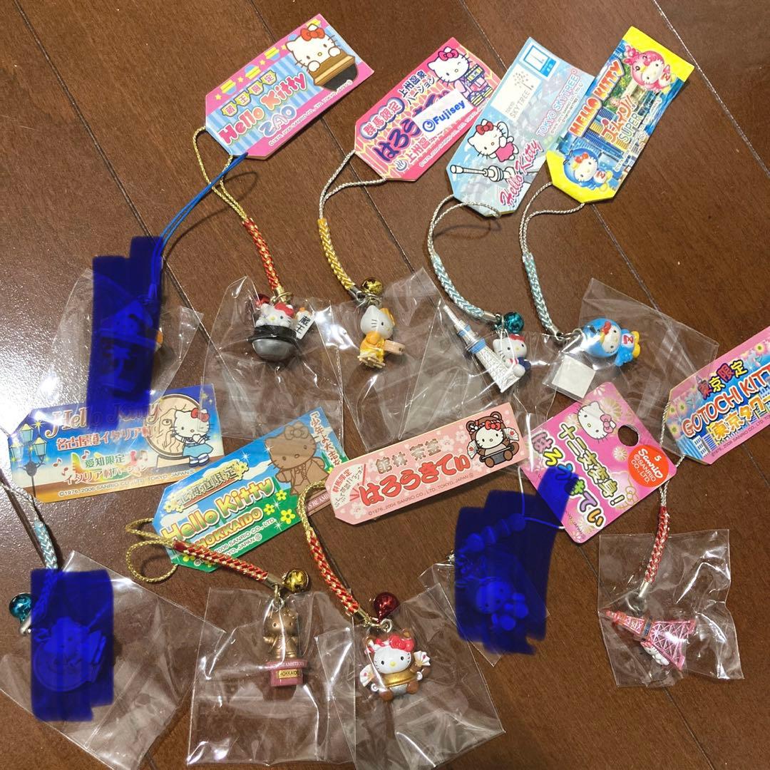 レア ご当地キティ 根付け ストラップ 32個 まとめ売り