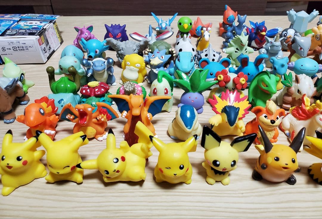 ポケモン指人形 初期 101体 クリアver3体＆トレーディングフィギュア10体