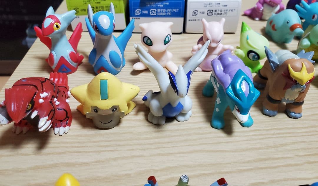 ポケモン指人形 初期 101体 クリアver3体＆トレーディングフィギュア10体
