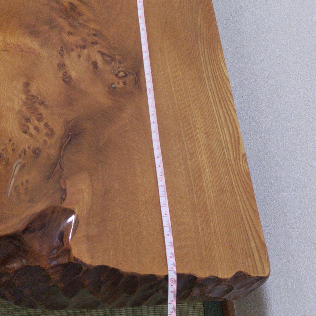 花台　華台　天然木　敷板　香炉台　盆栽台　飾台　一枚板　木製　ローテーブル