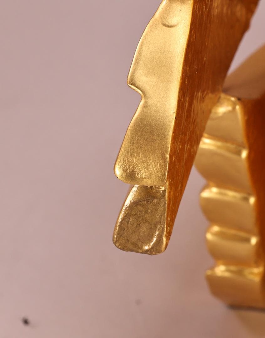 BK261 金鯱鉾 しゃちほこ 一対 鬼瓦 屋根瓦 置物 明石城 平成十二年