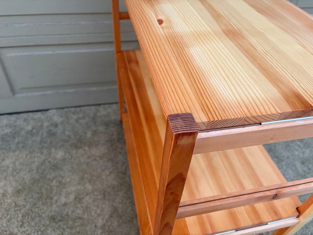 【ピタラビ 】①無印良品 パイン材ユニットシェルフ 収納棚 ナチュラル