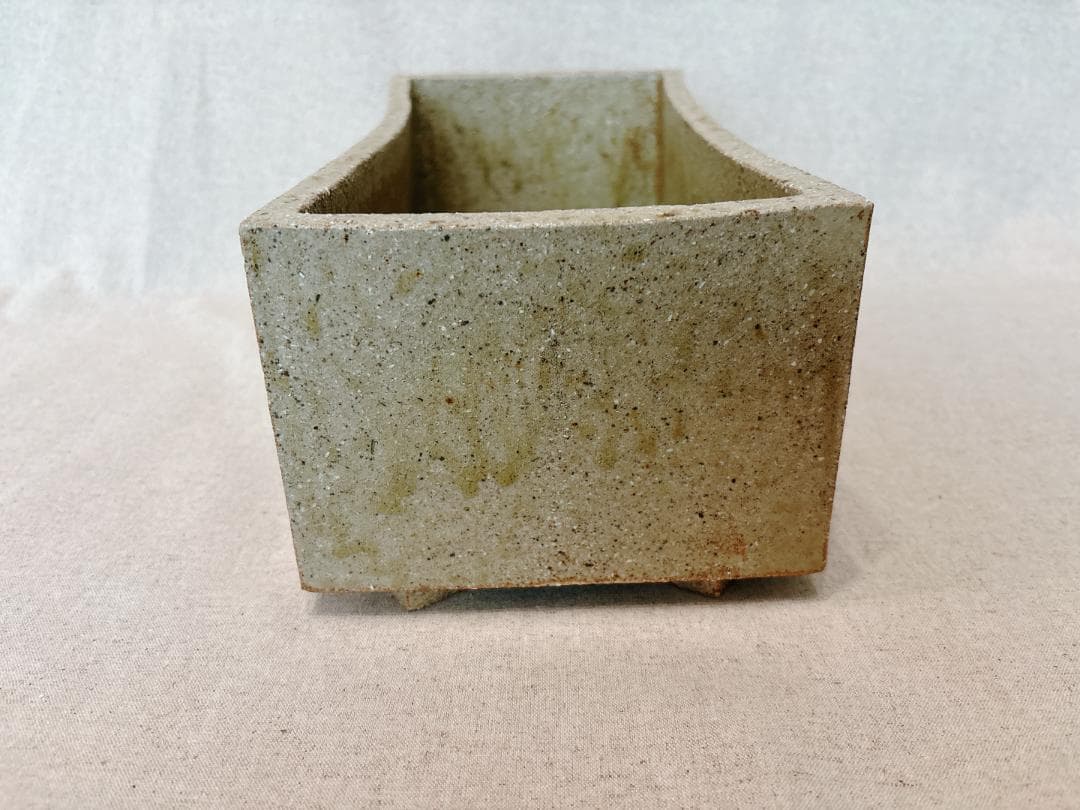 やちむん　足付き　角　高脚おちょこ　大嶺實清　大嶺工房　断捨離