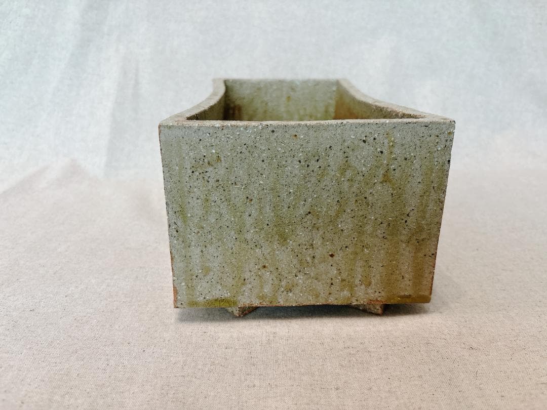 やちむん　足付き　角　高脚おちょこ　大嶺實清　大嶺工房　断捨離