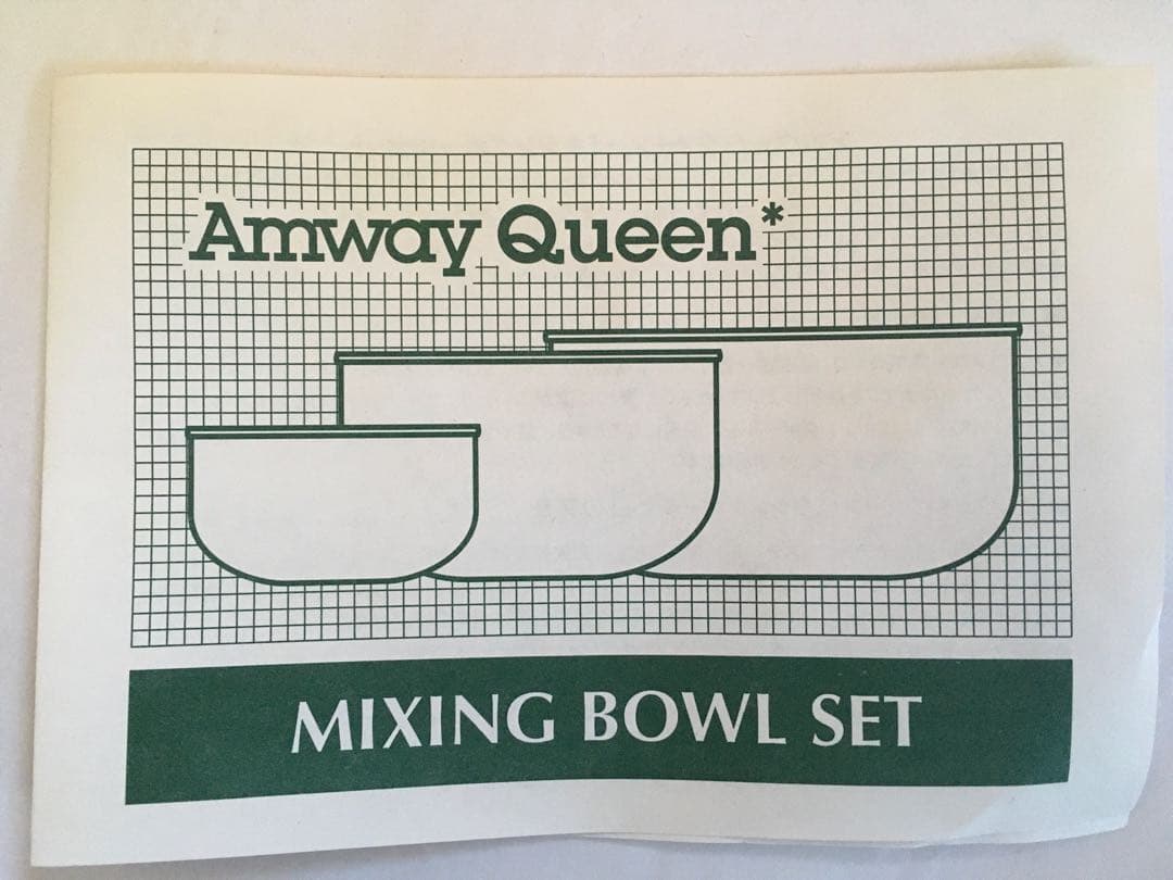 Amway Queen ミキシングボウル セット