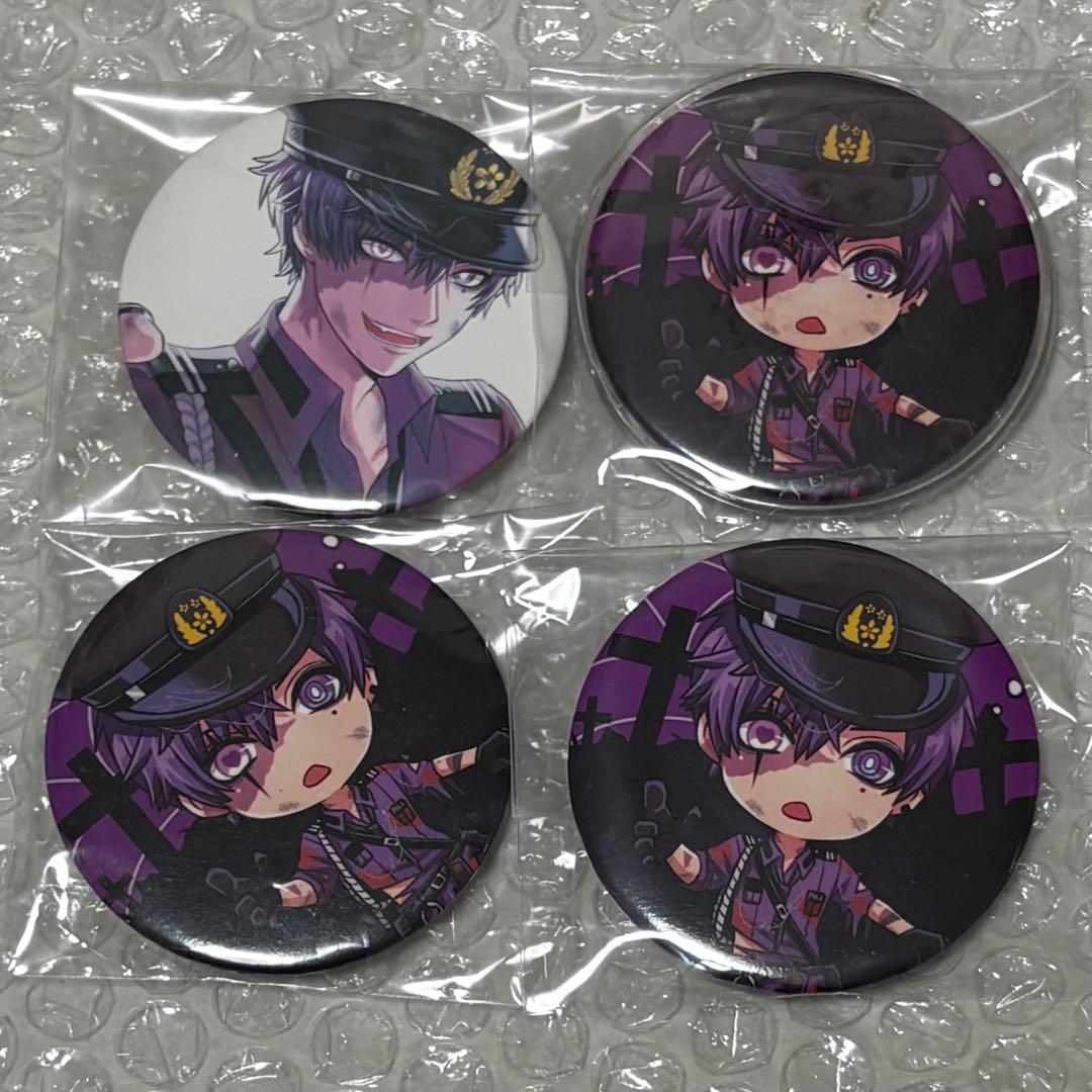 浦島坂田船 志麻 缶バッジ 2017 ハロパ ゾンポリ 等身 デフォ セット