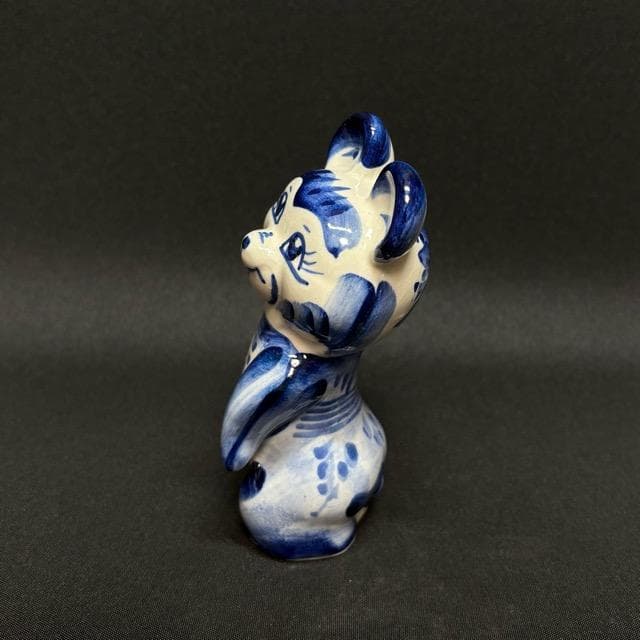 ビンテージ グジェリ陶器製 オブジェ ミーシャ 1984