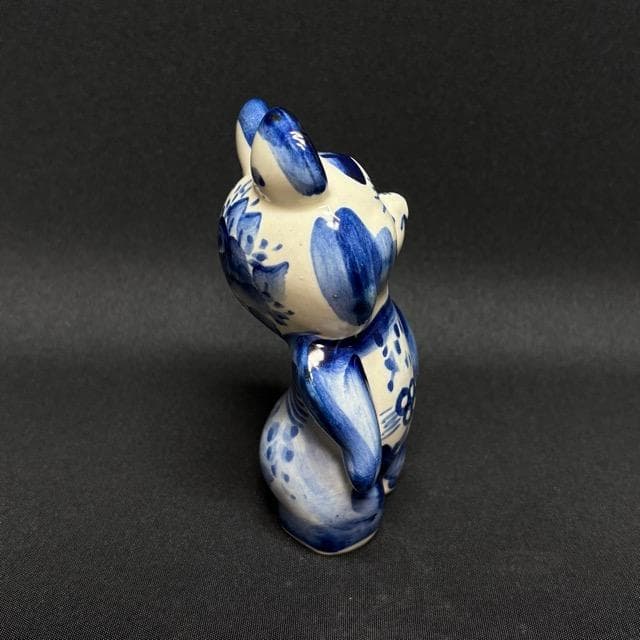 ビンテージ グジェリ陶器製 オブジェ ミーシャ 1984