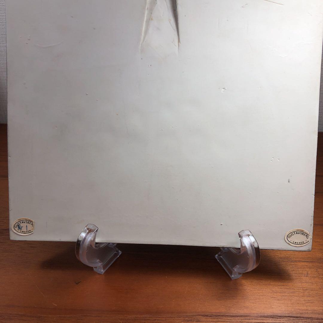 M585 リサラーソン陶板UNIK (バイキング船) Lisa Larson