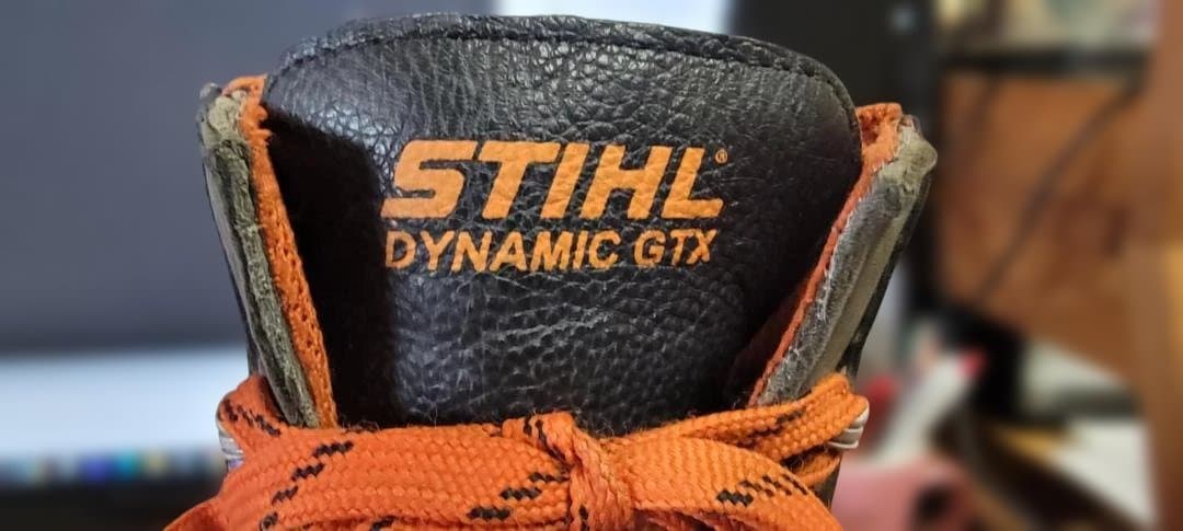 最高峰林業ブーツ　STIHLダイナミック GTX 革製チェンソーブーツ