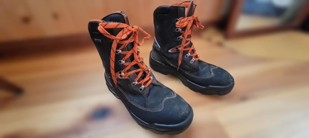 最高峰林業ブーツ　STIHLダイナミック GTX 革製チェンソーブーツ