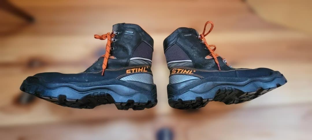 最高峰林業ブーツ　STIHLダイナミック GTX 革製チェンソーブーツ