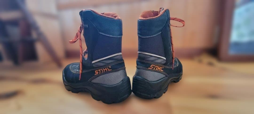 最高峰林業ブーツ　STIHLダイナミック GTX 革製チェンソーブーツ