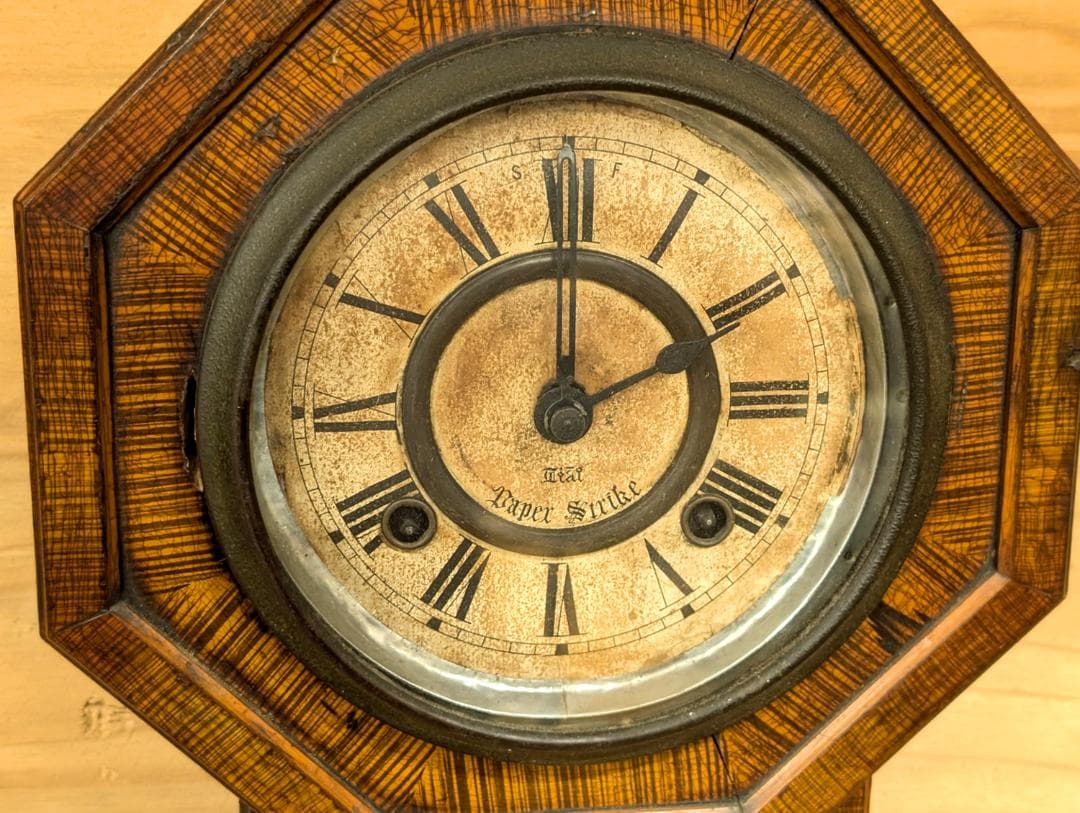 精工舎 SEIKOSHA 掛け時計 八角柱時計 アンティーク時計 - メルカリ