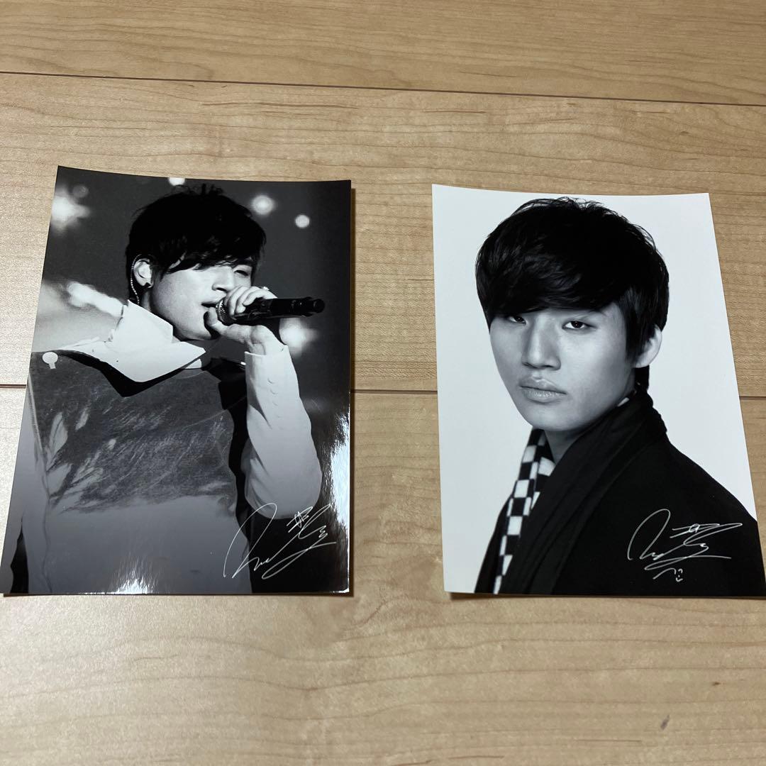 テソン 生写真 2枚 BIGBANG DAESUNG サイン入り ロッテ フォト - メルカリ