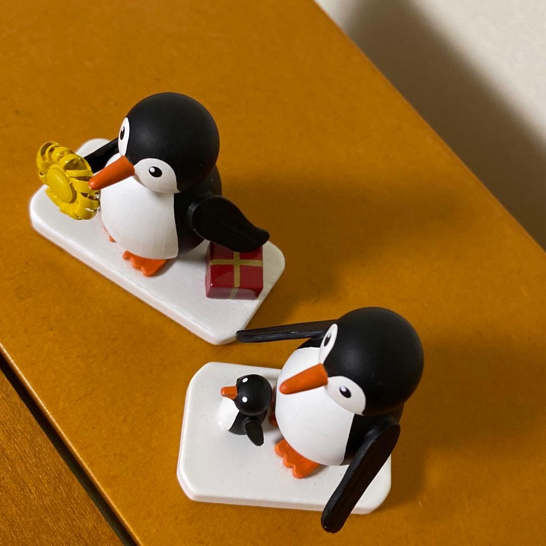 ドイツ製 置物　エルツ ザイフェン　ペンギン