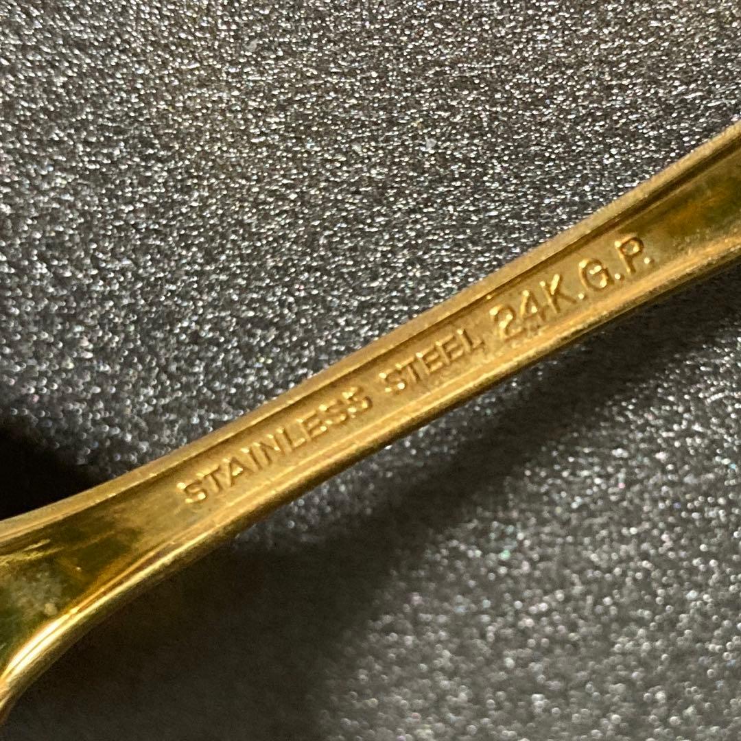 昭和レトロ 金仕上げ カトラリー 12ピース