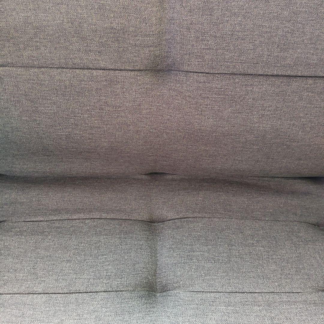 [直接お引き取り可能な方限定] 美品 二人掛け オットマン付きソファベッド