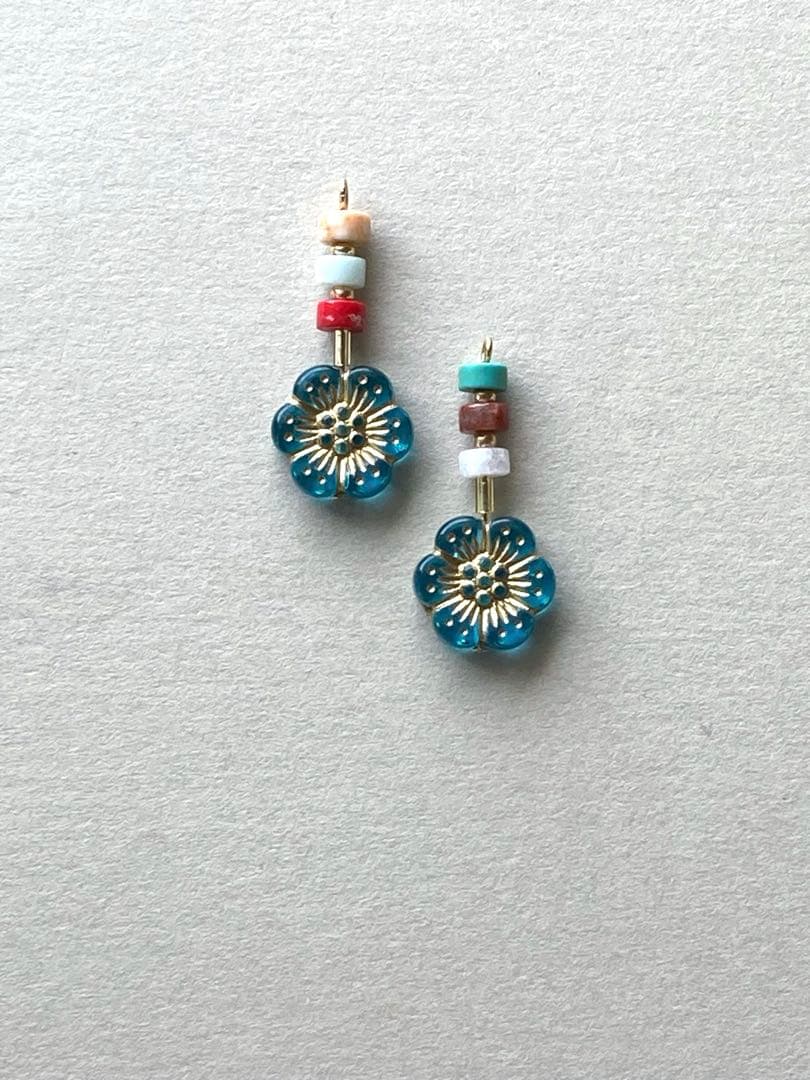 no.0040 カラフルなジャスパーとプラム