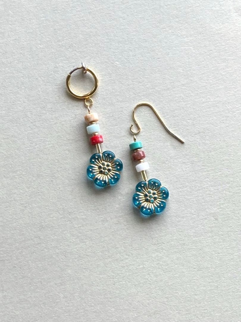 no.0040 カラフルなジャスパーとプラム