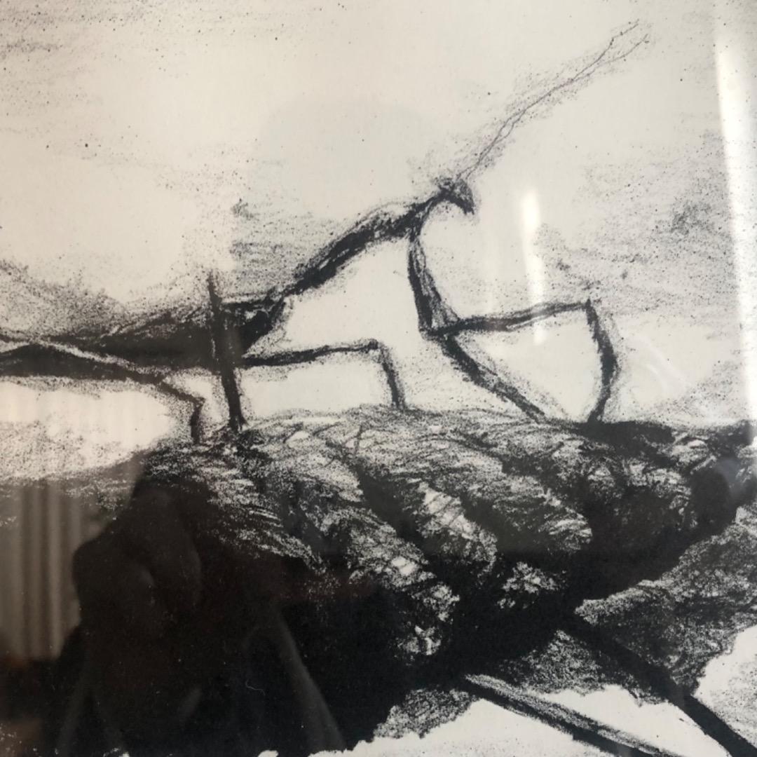 版画　kamakiri 額装済