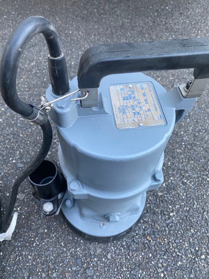 荏原/エバラ　水中ポンプ25EQS6.4S 100v 60Hz