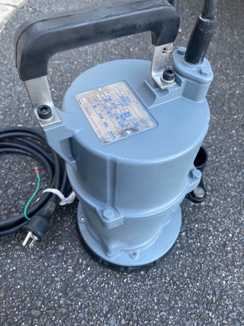 荏原/エバラ　水中ポンプ25EQS6.4S 100v 60Hz