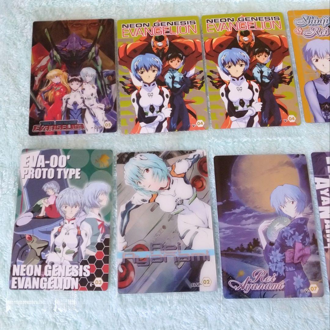 エヴァンゲリオン ウエハースカード 綾波レイ まとめ売り 17枚セット