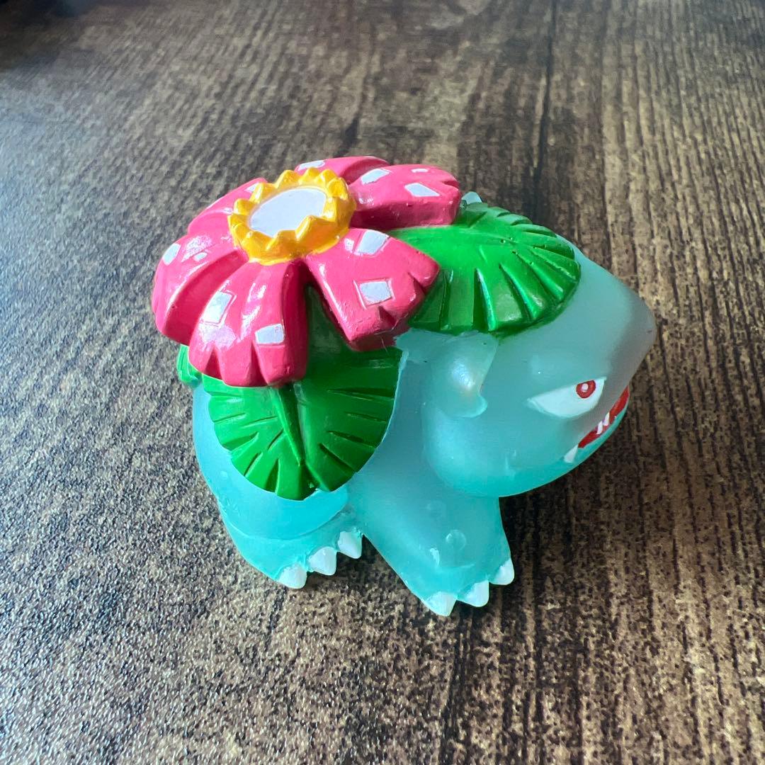 レア ポケモンキッズ 指人形 フシギバナ クリアバージョン クリア