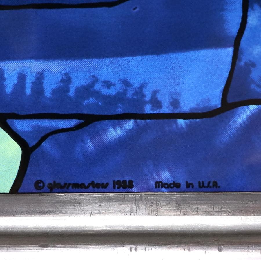 植物園の睡蓮 ヴィンテージ ステンドグラス モネ ティファニースタジオ