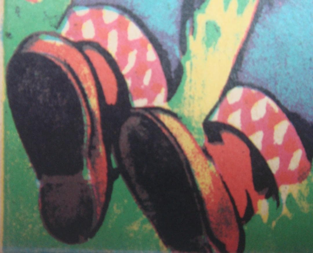 Reading Bear本を読むクマ・50'sヴィンテージ・ブリキ玩具・おもちゃ