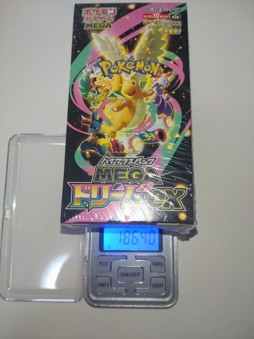 ポケカ MEGAドリームex BOX 186g