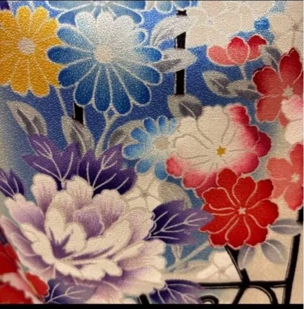 七五三　着物セット　7歳　10歳　ふくら雀　古典柄　ハーフ成人式　十三詣り