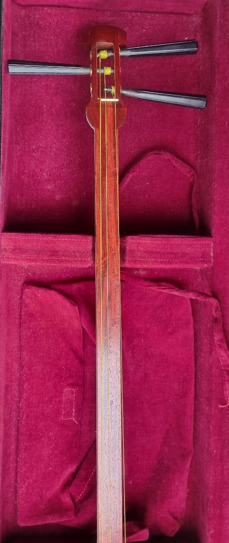 三味線本体 ケース付き 破れ無し 良材仕様 おそらく昭和