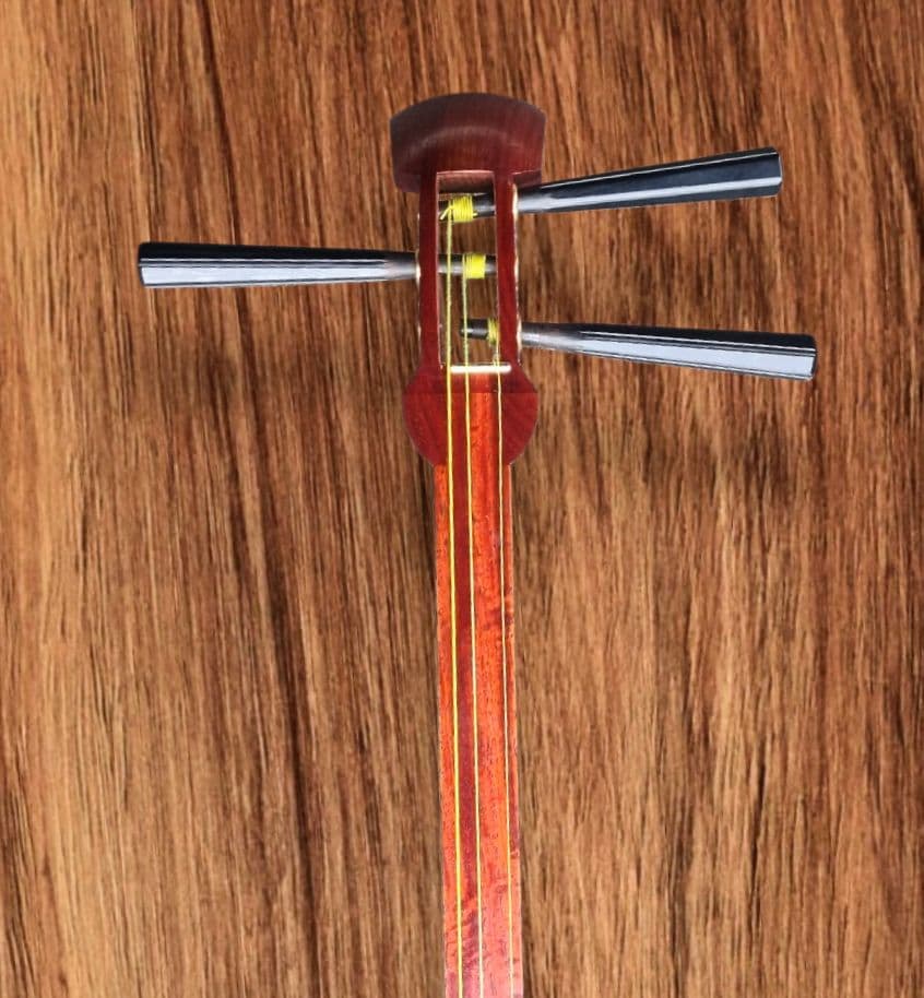 三味線本体 ケース付き 破れ無し 良材仕様 おそらく昭和