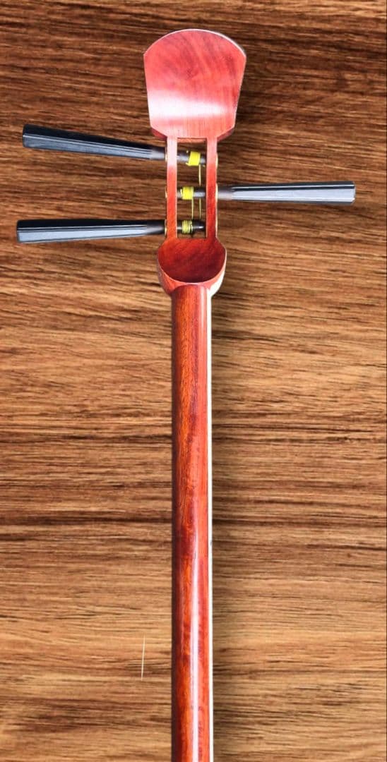 三味線本体 ケース付き 破れ無し 良材仕様 おそらく昭和