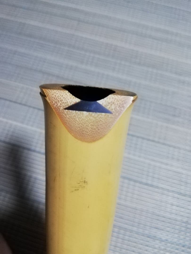 尺八本体 竹製 ５穴琴古流　約45㌢1.5寸管