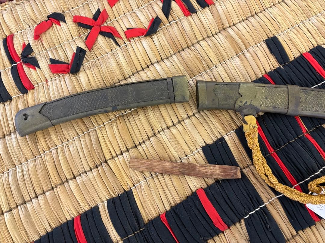 アイヌ タンネプイコロ 覆輪太刀 刀装具 太刀拵 イコロ エムシ 三ツ巴