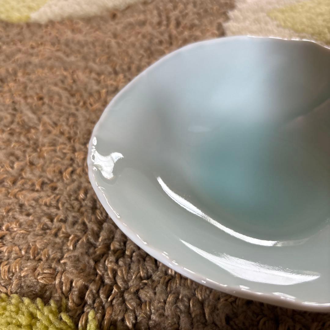 藤巻製陶】 有田焼 藤巻窯 青白磁 まとめ売り 継合わせ お皿5枚セット